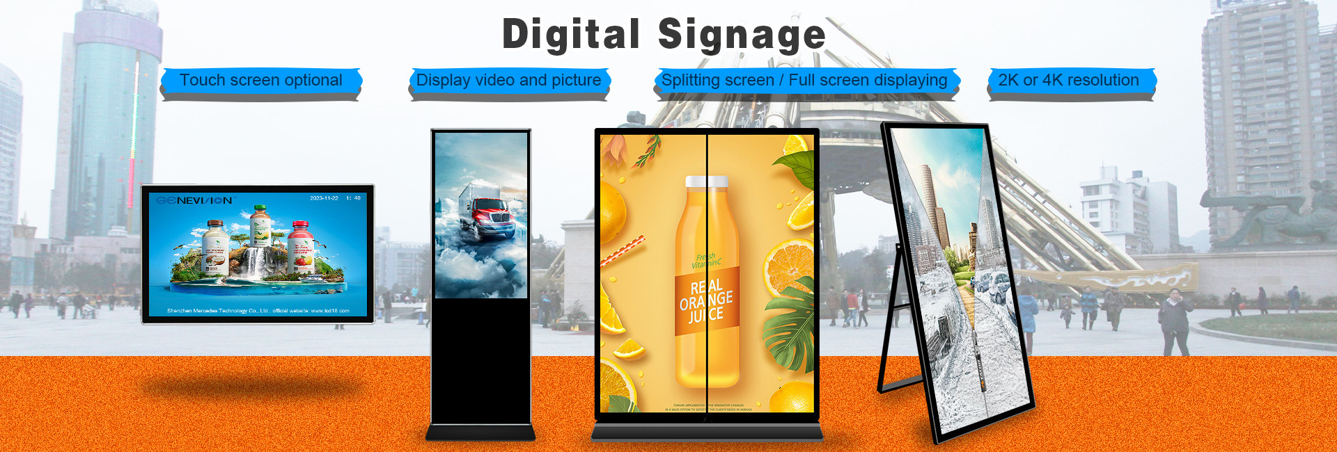 Kwaliteit Digitale Signage van WIFI Fabriek