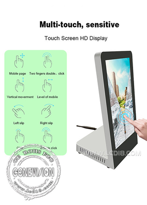 15.6 inch L-vormige advertentie tafel touchscreen of geen touchscreen voor de toonbank