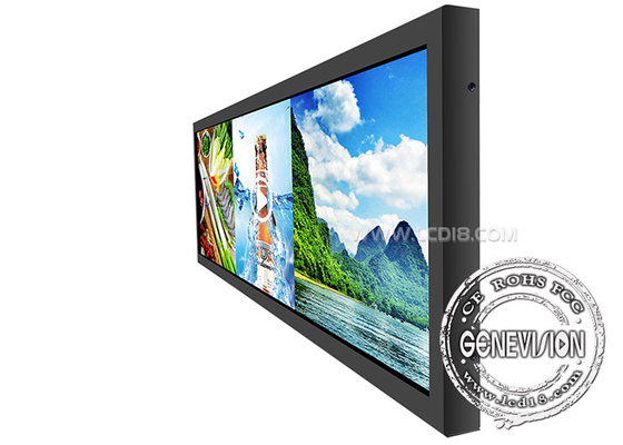 19.5&quot; tot 88&quot; 2K 4K-resolutie Android Wifi Digital Signage Portrait Horizontaal LCD-plank Rande Stretched Display