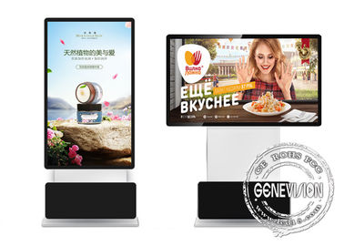 65 Duimlcd Draaibare Signage van WIFI van de Touch screenkiosk Digitale Kiosk Binnentotem Android die Speler adverteren